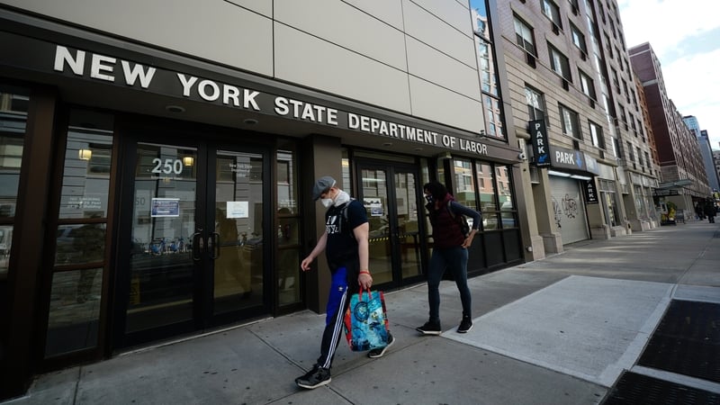 Initial claims for state unemployment benefits fell 6,000 to a seasonally adjusted 290,000 for the week ended October 16, new figures show