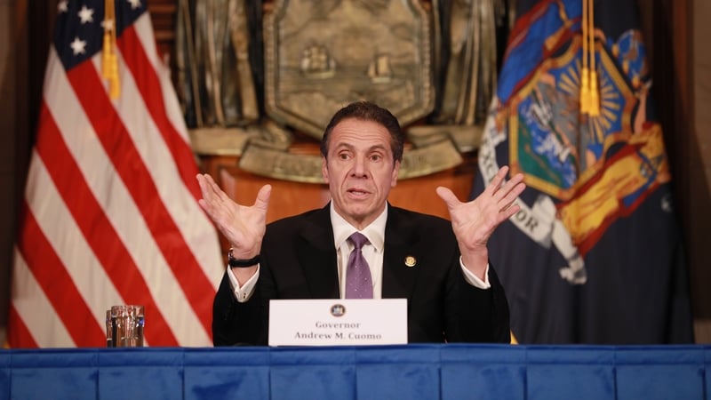 Andrew Cuomo said the president should "maybe get up and go to work" instead of watching TV