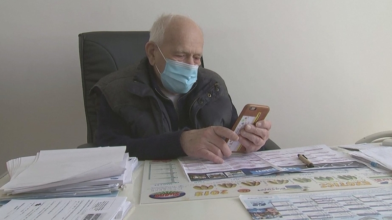 Dr Christian Chenay holds virtual consultations for his patients