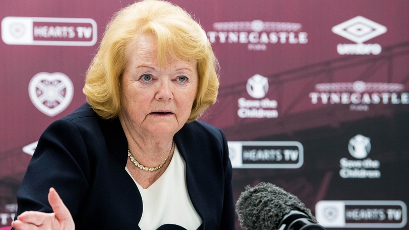 Hearts CEO Ann Budge