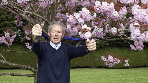 Mícheál Ó Muircheartaigh said he has not been outside the front gate of his home for six weeks
