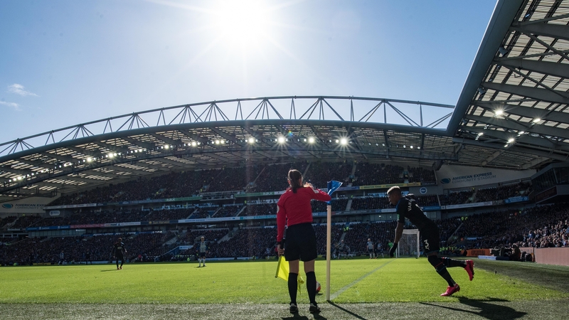 The American Express Community Stadium has the capacity to have 1,000 tests a day