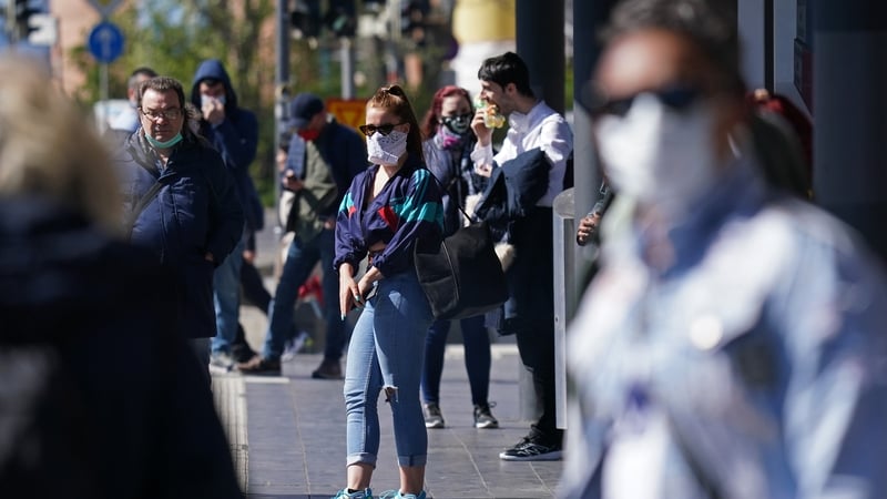 Germany announced it is taking its first steps back towards normality, with smaller shops in some regions opening up today