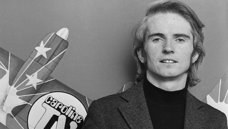 Ronan O'Rahilly in 1969