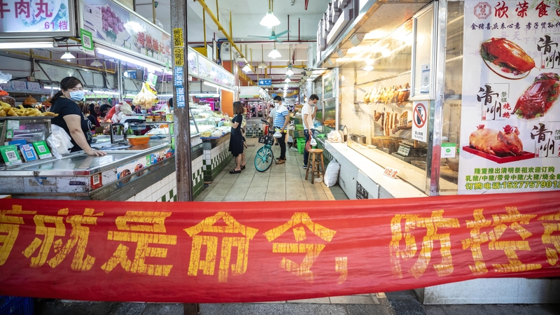 The rise in Chinese consumer prices slowed for a second successive month in September