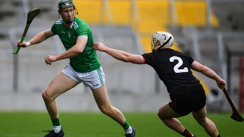 Will O'Donoghue in action against Cork's Sean O'Leary during the 2020 Allianz Hurling League
