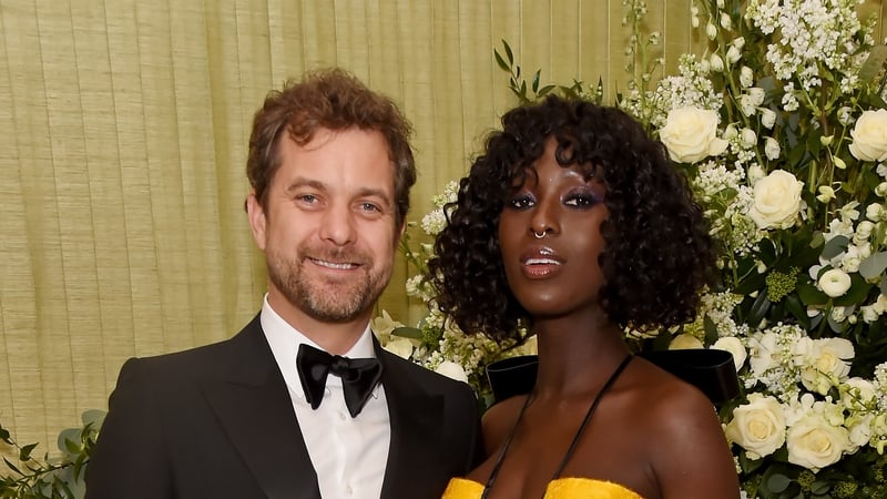 Proud parents: Joshua Jackson and Jodie Turner-Smith
