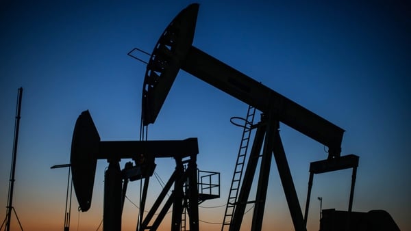 Brent crude futures were down $1.07 cents