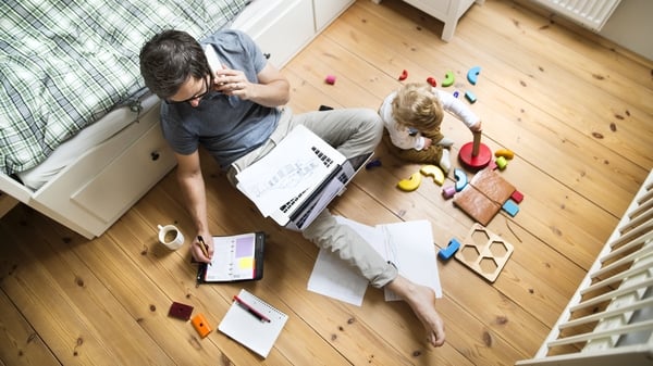 Before the Covid-19 crisis, 14% of employees in Ireland formally worked from home either sometimes or usually