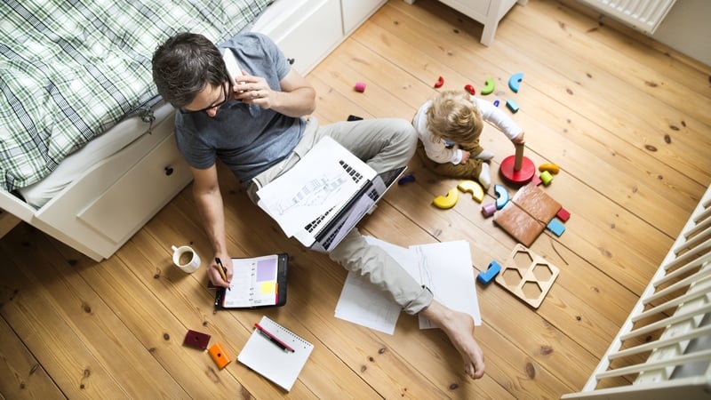 51% of employees working from home find that they are interrupted during their working day by family members