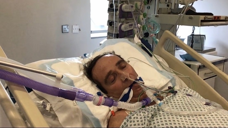 Mark Burke developed complications associated with Covid-19 and became seriously ill