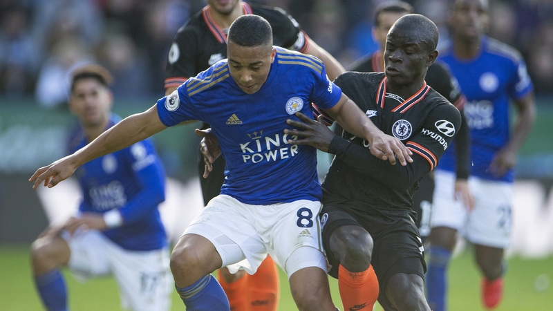 Leicester and Chelsea currently occupy the final Premier League Champions League places