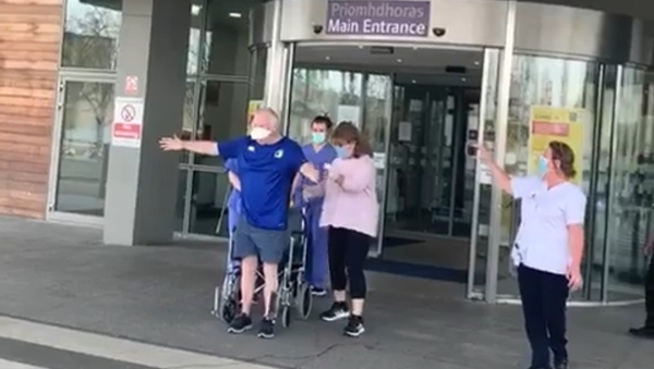 Grandfather beats Covid-19 after 26 days in ICU