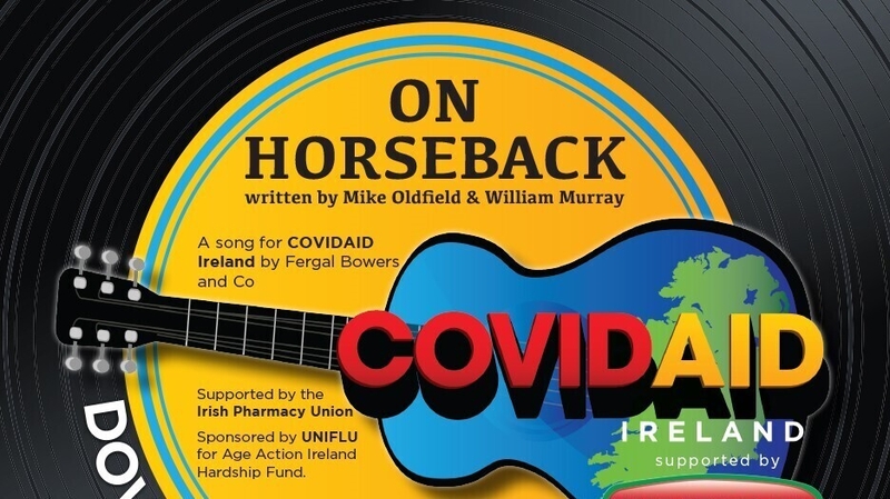 The charity version of Mike Oldfield's track, On Horseback, is available to pre-order now
