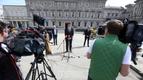 The 12 Green TDs and two Green Senators will resume their deliberations this morning