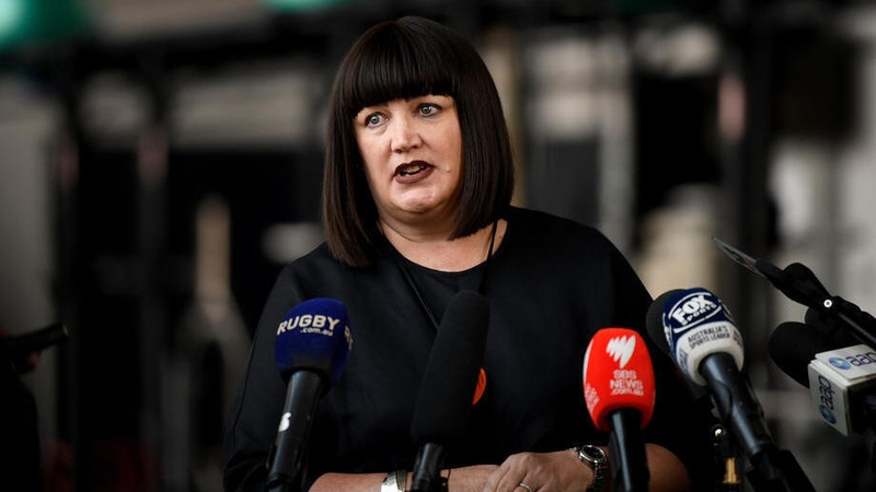 Former Rugby Australia Chief Executive Raelene Castle