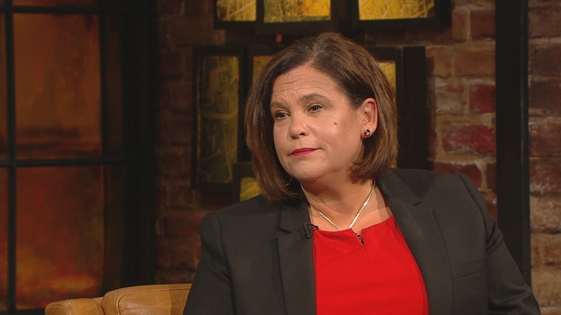 Mary Lou McDonald said: 'I could not believe this virus came into my house'