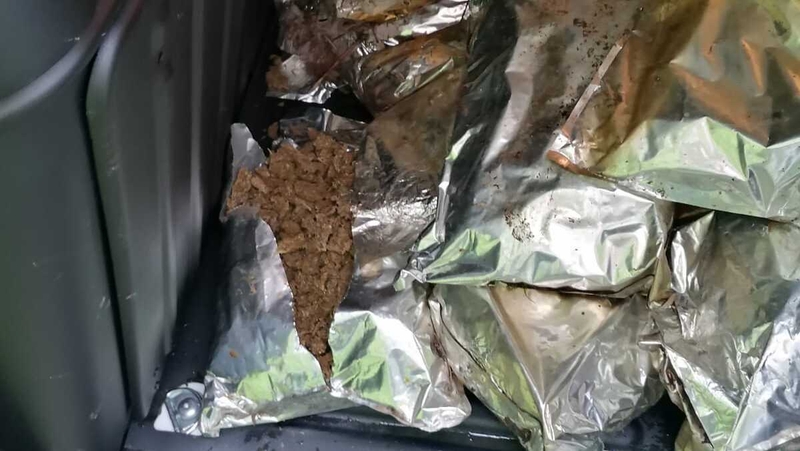 The cannabis herb is worth around €1.24m