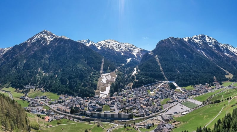 Ischgl is popular with tourists
