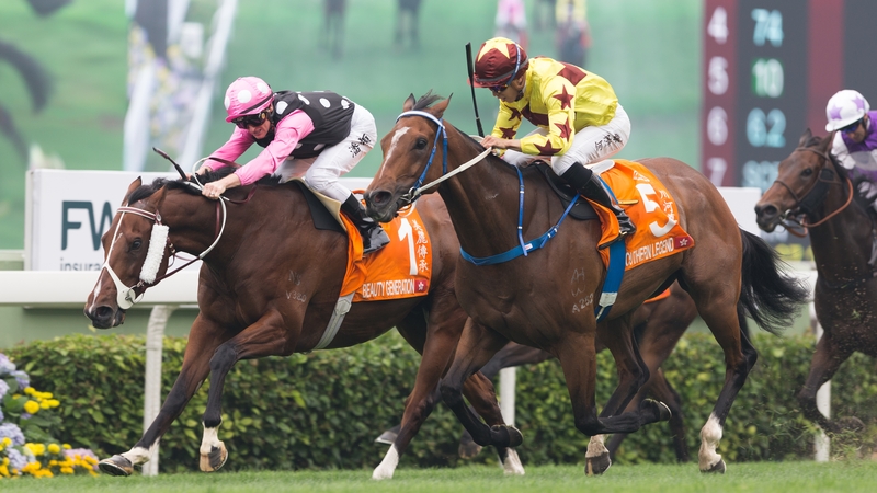 Vincent Ho Chak-yiu rode Southern Legend (Number 5) to victory
