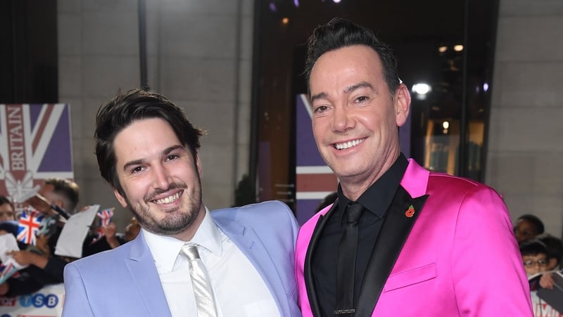 Craig Revel Horwood and his partner Jonathan Myring