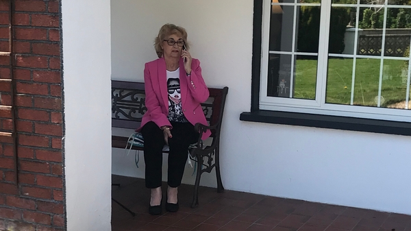 Kay Wilkinson from Drogheda says she misses getting her hair done and the social outing to the hairdresser every week