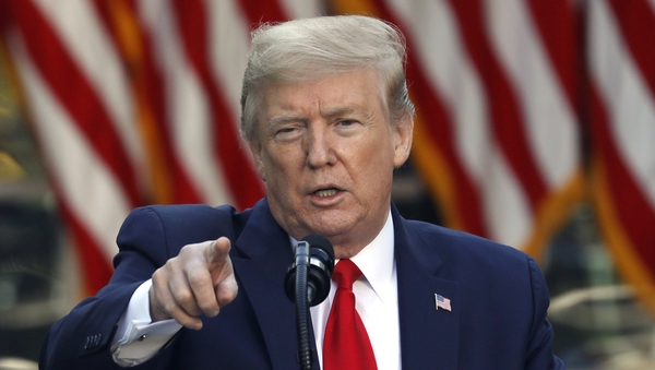Donald Trump said the US had not yet determined the amount of damages that will be sought from China