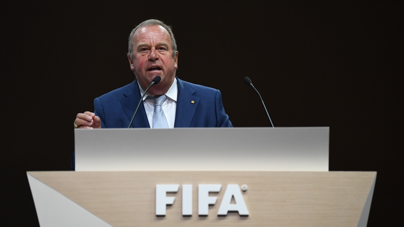 Honorary FIFA member Michel D'Hooghe