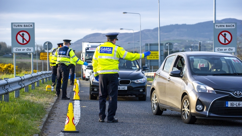 Gardaí say checkpoints will be set up throughout the county