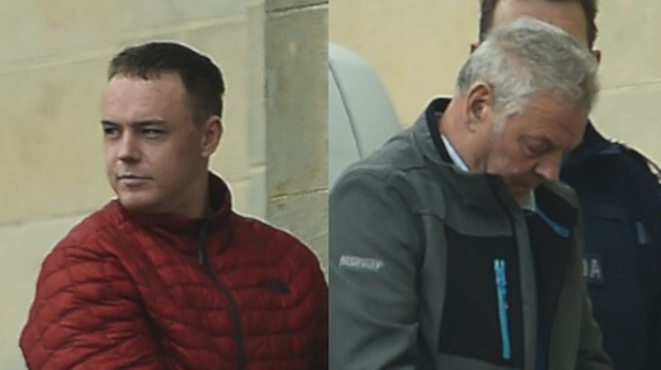 Darren Redmond and Luke O'Reilly appeared via video-link from Portlaoise Prison