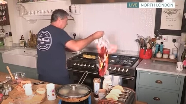 The burning issue of the day Screengrab: ITV