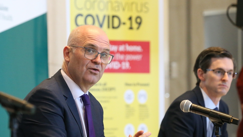 Dr Tony Holohan said he would not currently be in a position to recommend an easing of restrictions