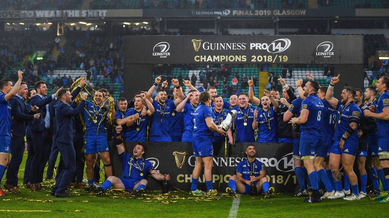 Leinster won their second Pro14 title in a row last May