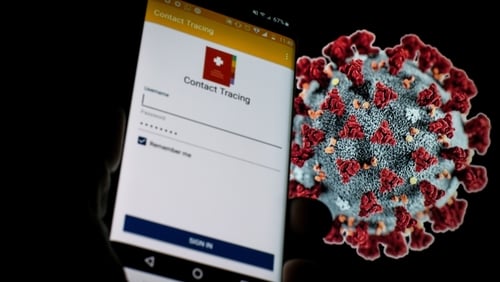 It is hoped mobile contact tracing applications could help track the spread of Covid-19