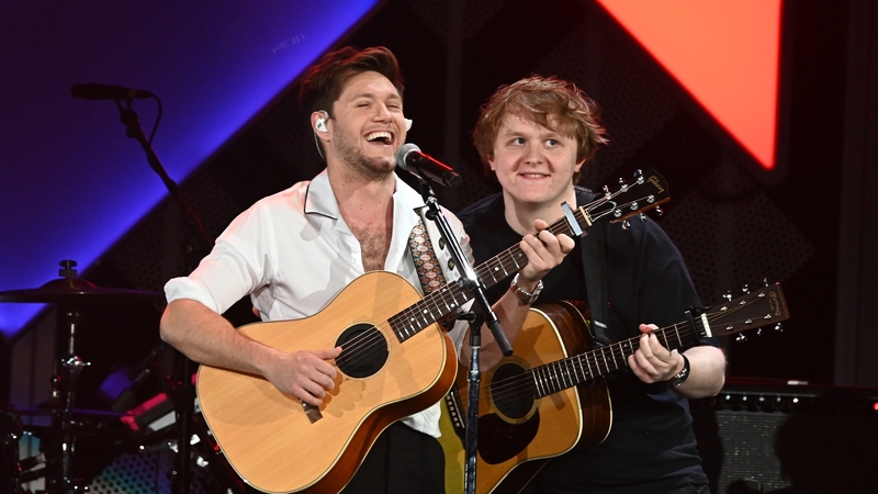 Niall Horan and Lewis Capaldi