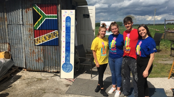 The four siblings from Kanturk have been living, eating and sleeping in the shack