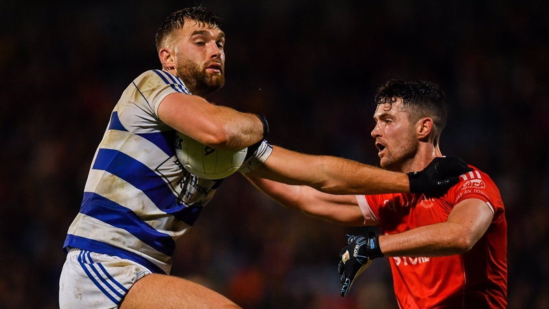 Aidan O'Shea (l) in action for Breaffy