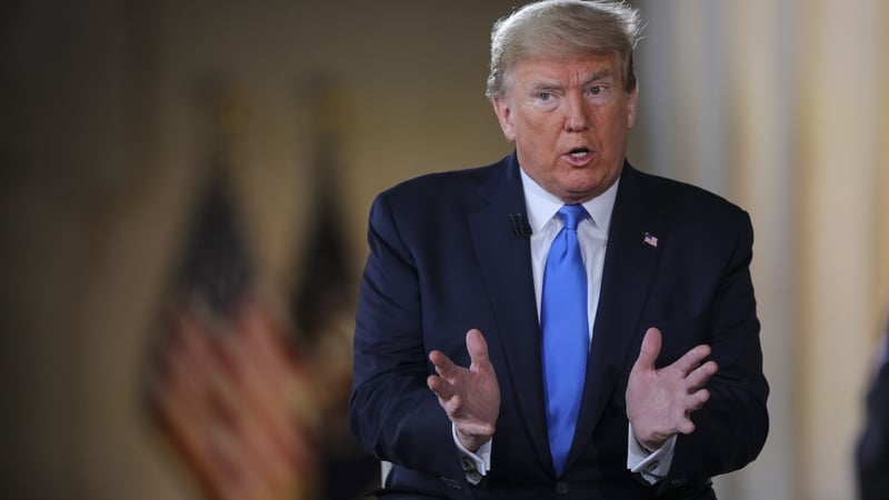 US President Donald Trump singled out Ireland as a major manufacturer of US drugs