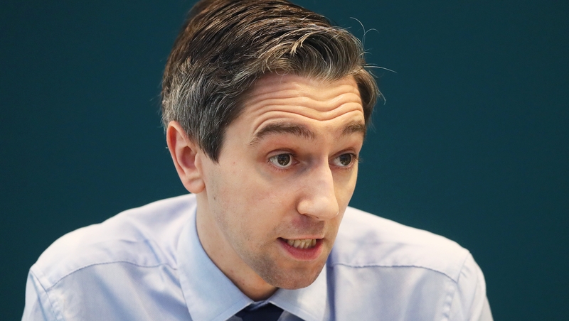 Health Minister Simon Harris said he was concerned about the low use of face coverings