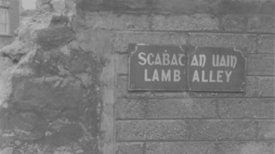 Old City Wall Of Dublin