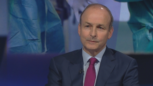 Micheál Martin insisted his party was not 'playing political games' in relation to the exam