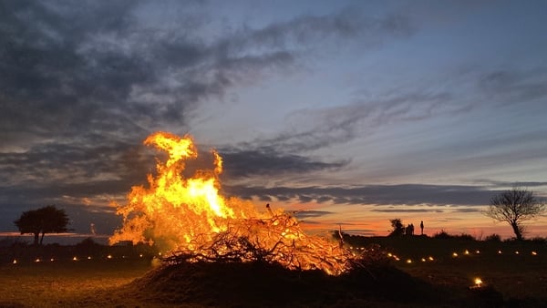 The public Bealtaine Fire Celebration had been cancelled due to the pandemic