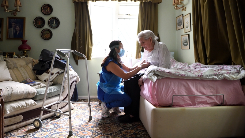 Health minister Matt Hancock has denied the UK has prioritised hospitals over the elderly