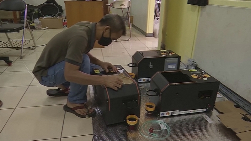 Indonesia faces a shortage of ventilators needed to treat people with the pandemic disease