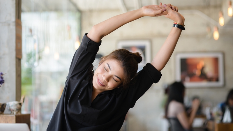 10 stretches to do when working from home