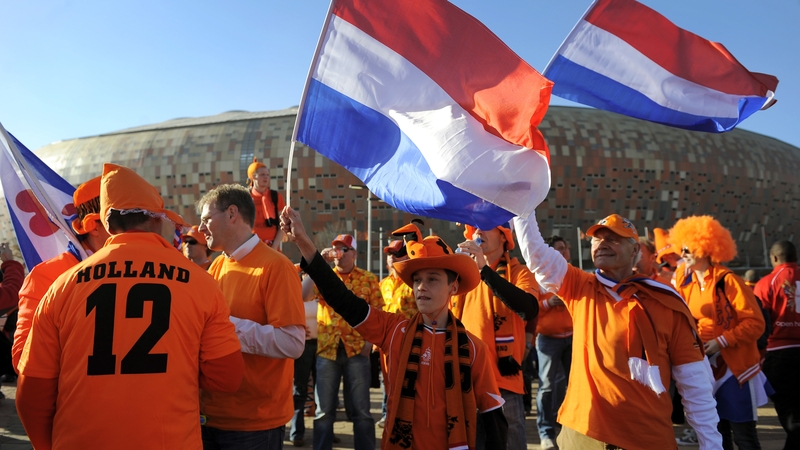 Dutch supporters at the 2010 World Cup
