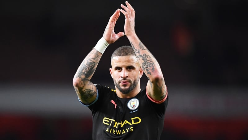 Manchester City defender Kyle Walker