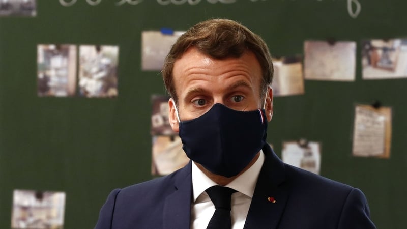 French president Emmanuel Macron