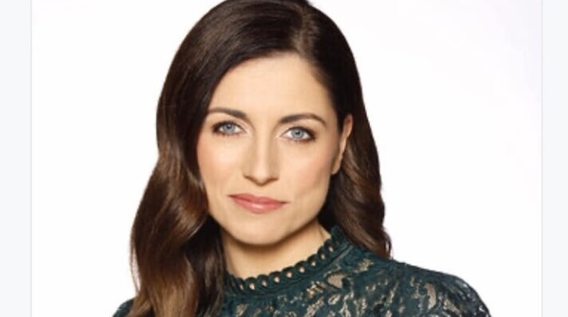 Joanne Cantwell: busy as ever with prep for Sunday Sport and The Sunday Game, albeit doing much of her work at home