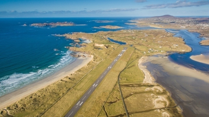 The State-subsidised route will now be operated by Swedish airline Amapola Flyg AB